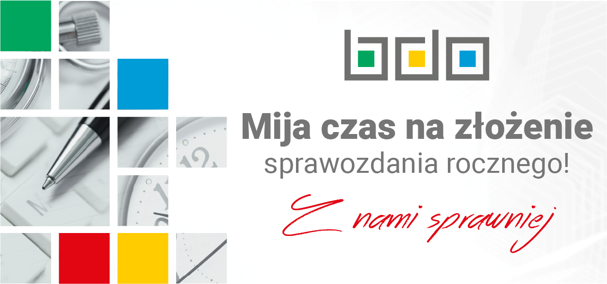Czas na sprawozdanie roczne!