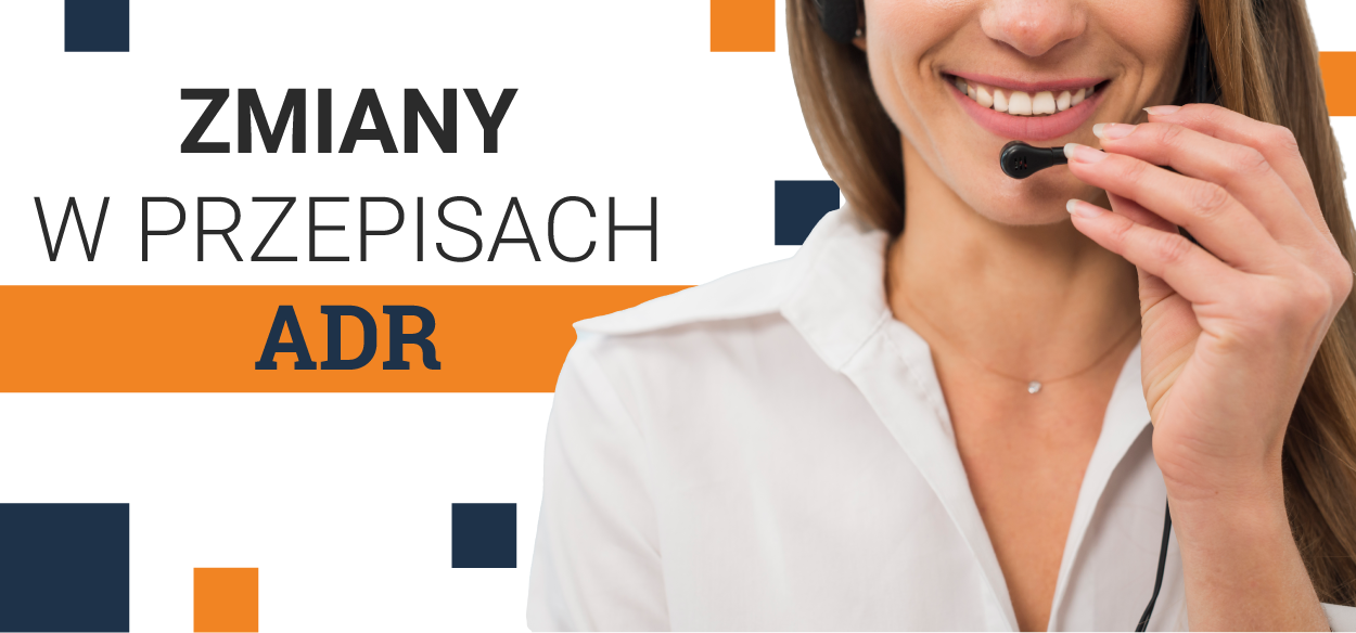 Informacje o zmianach w przepisach ADR